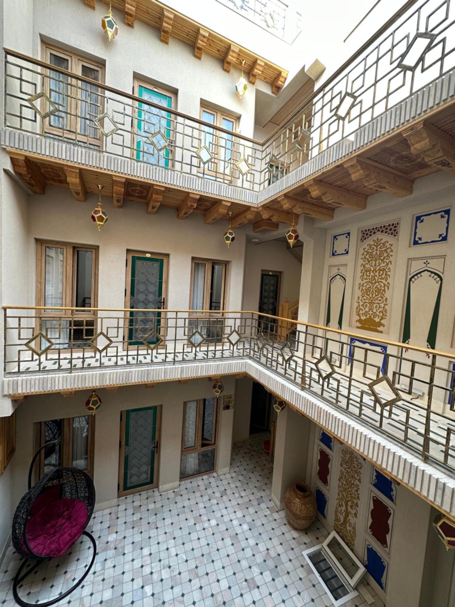 Rizo Boutique Hotell Buchara Exteriör bild