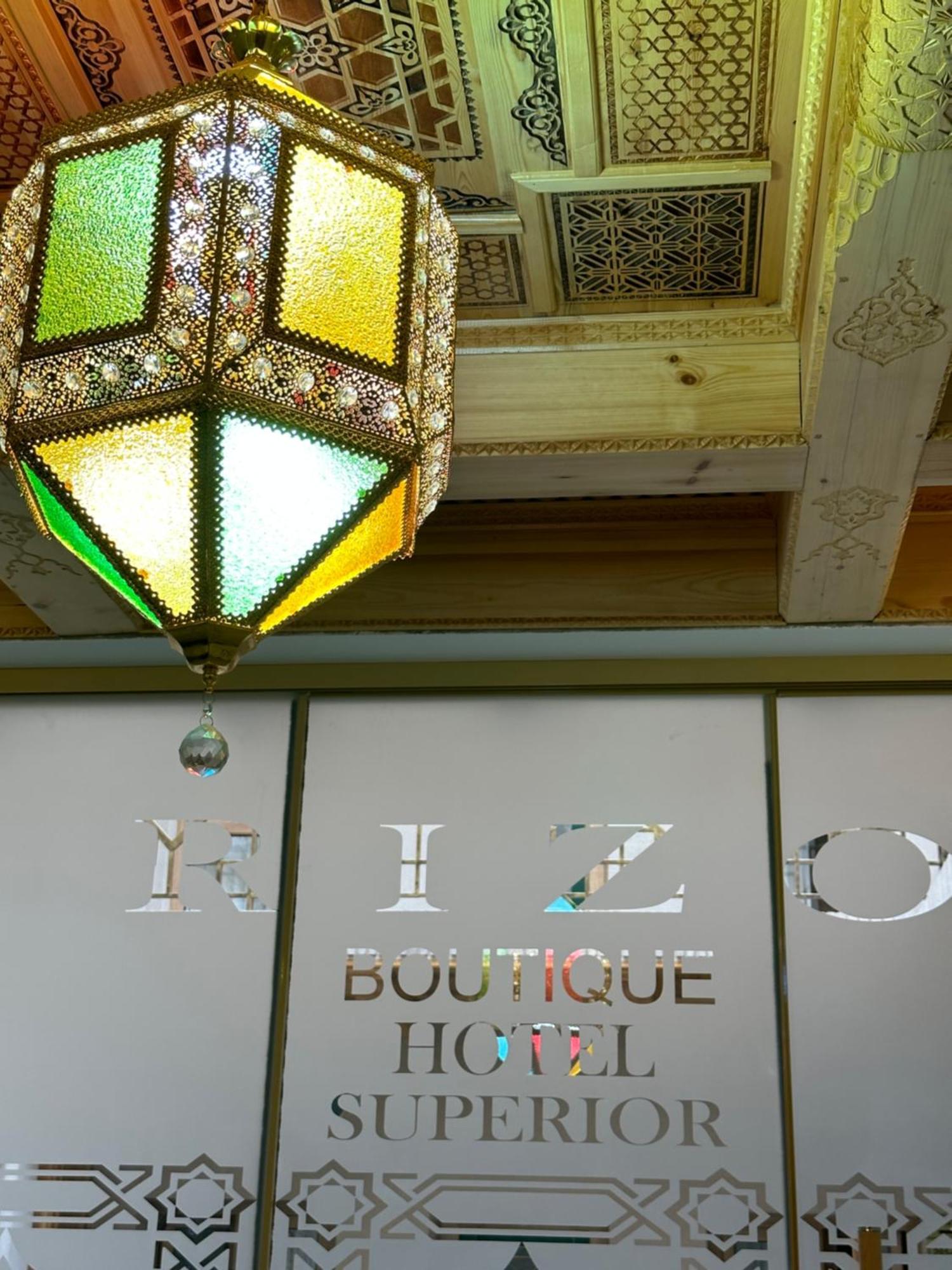Rizo Boutique Hotell Buchara Exteriör bild