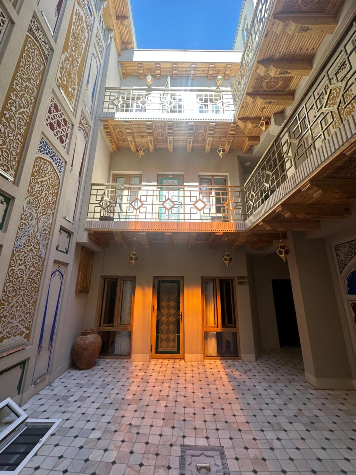 Rizo Boutique Hotell Buchara Exteriör bild